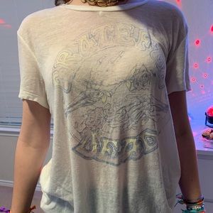 Grateful Dead White graphic t-shirt